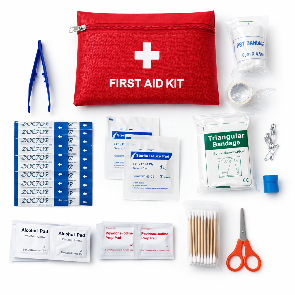 Mini First Aid Kit For Travel Cars & Handbags