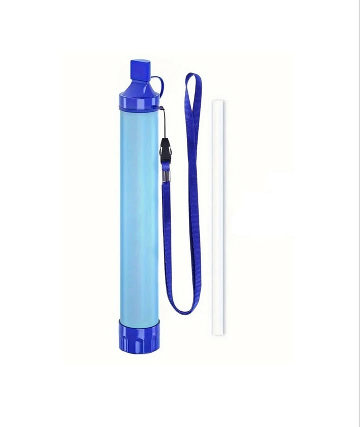 Portable Water Purifier Survival Straw - Clean Drinking Water Anywhere