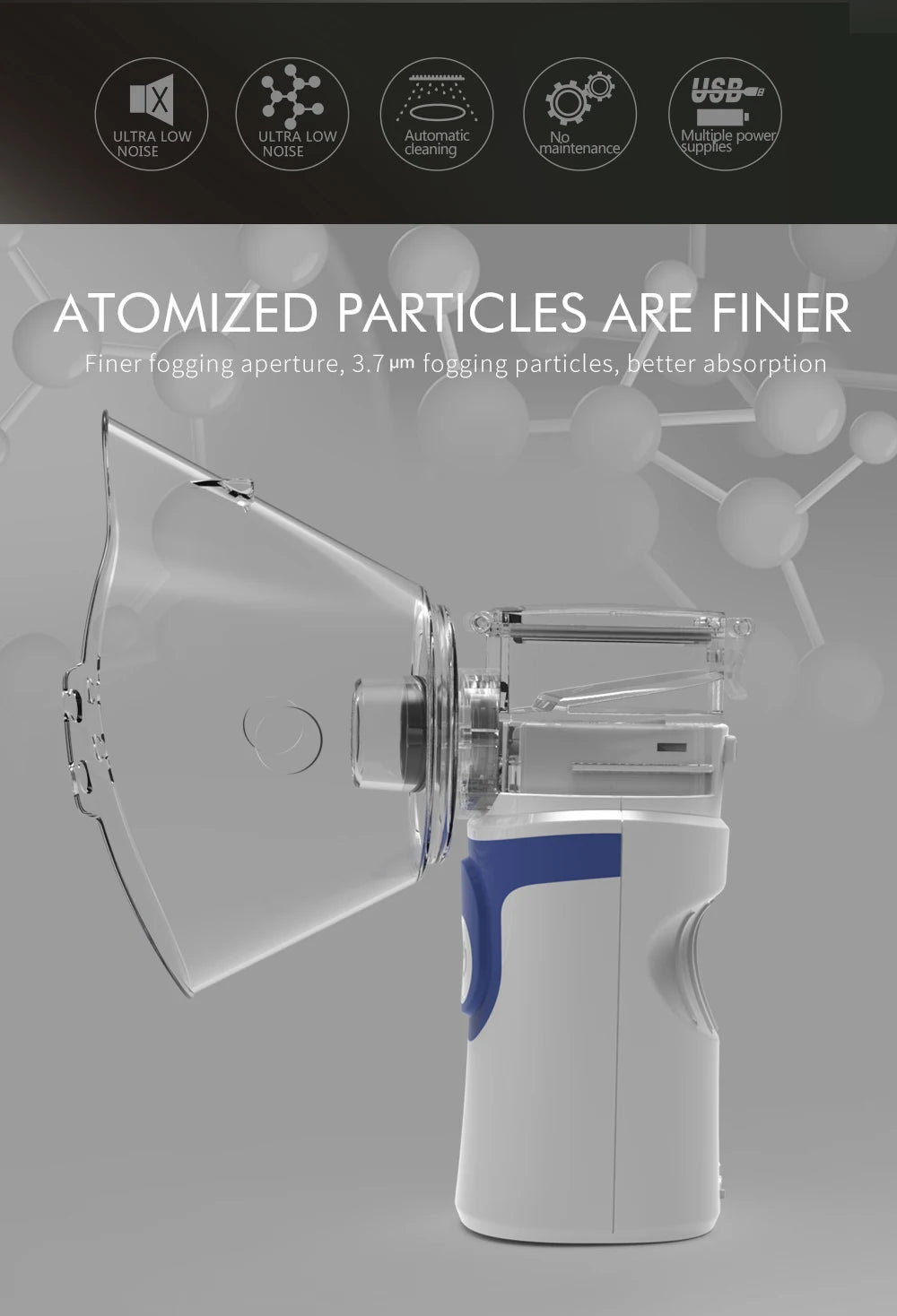 l Humidifier Inhaler Tools Nebulizer Asthma