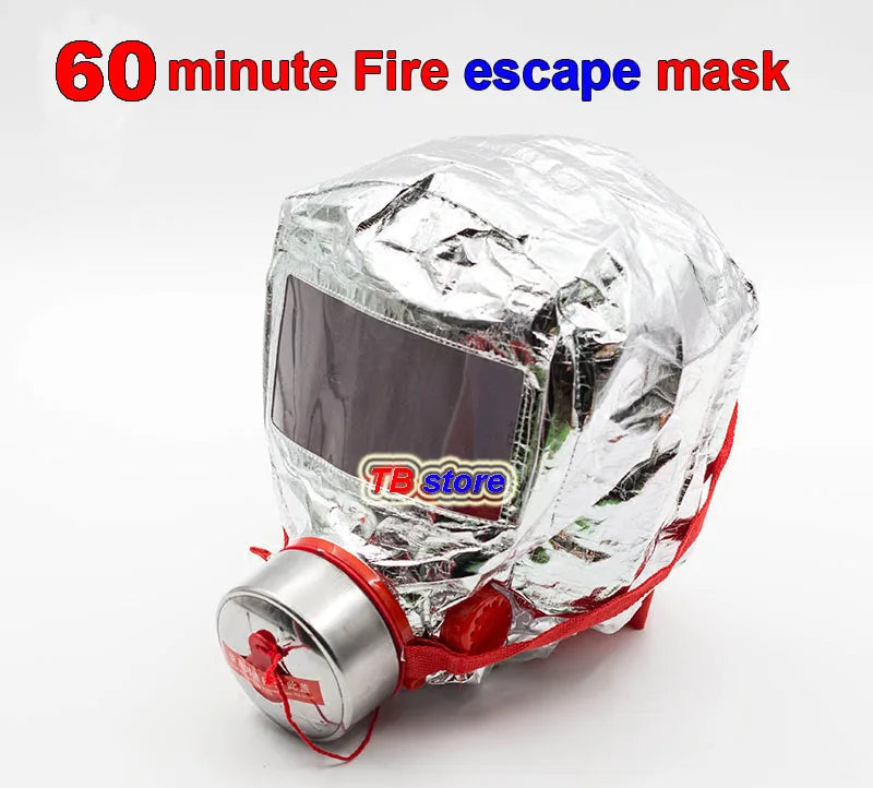 Fire Escape Mask - 60 Minutes of Oxygen – Crisis Needs