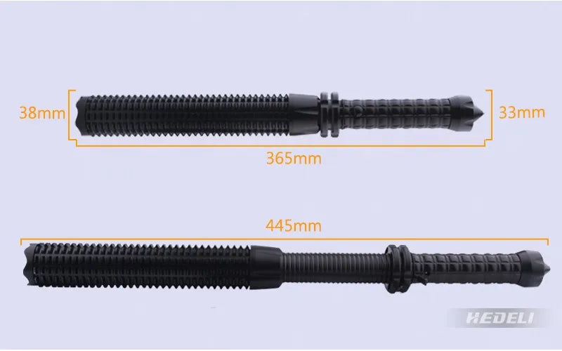 Baseball Bat LED Flashlight AluminumAlloy