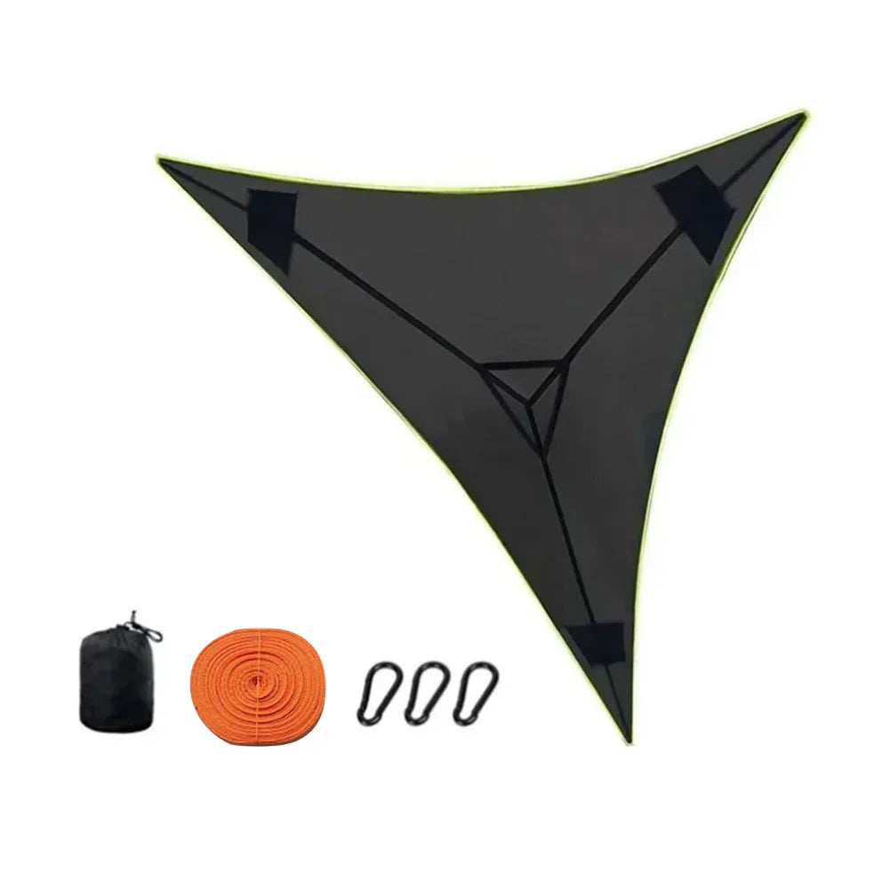 Portable Triangle Hammock Anti-Rollover Camping Hammock
