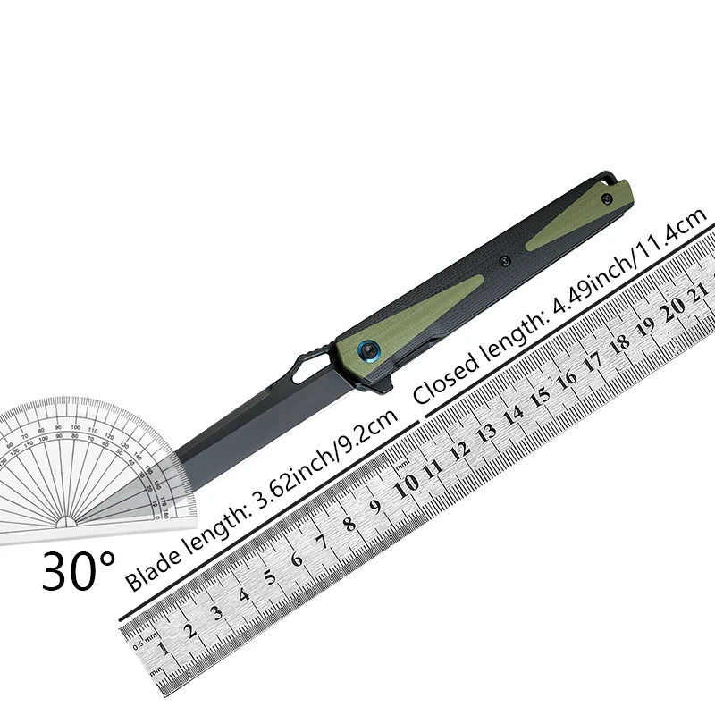 Sandvik 14C28N Steel Blade Pocket Knife,