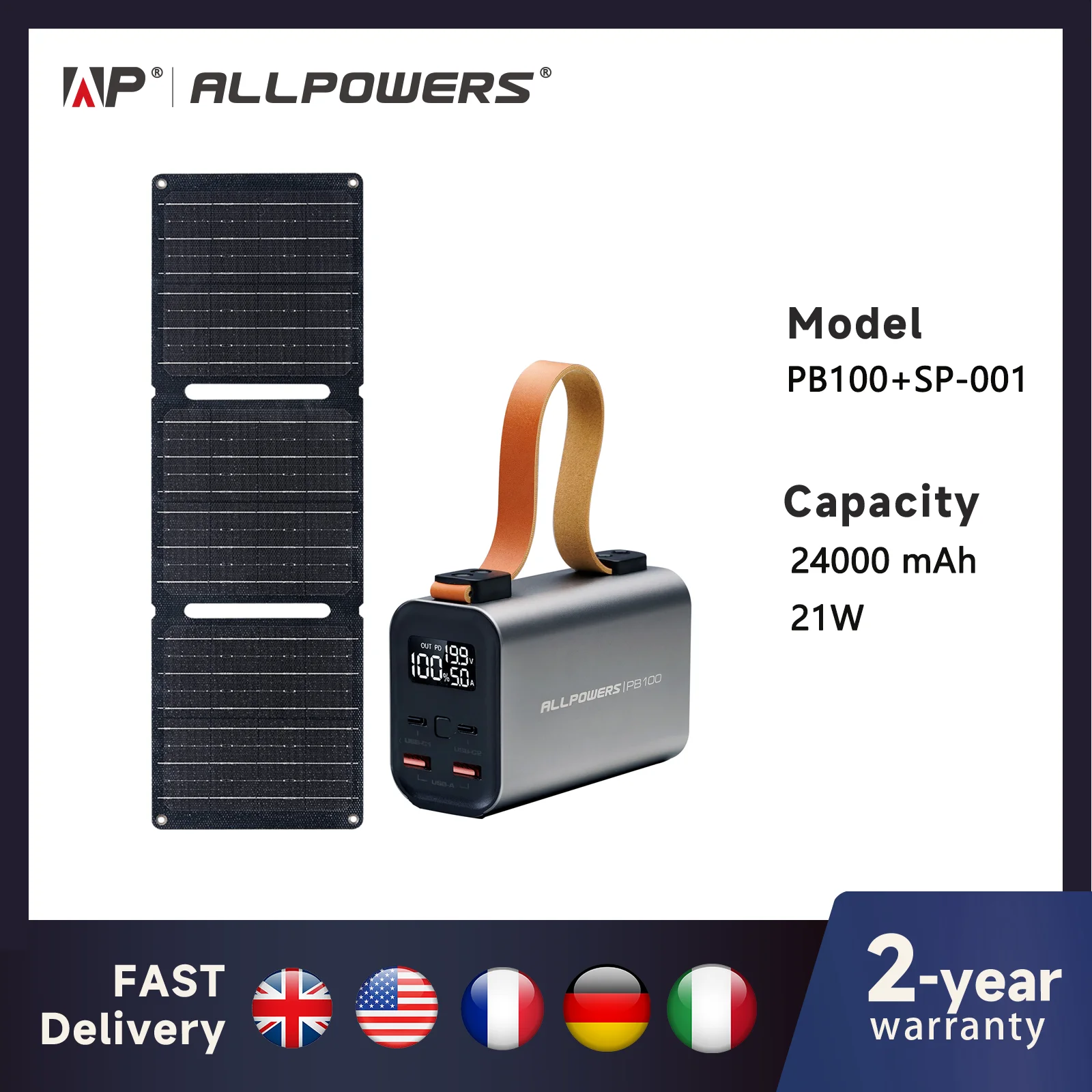 ALLPOWERS Power Bank PB 100W