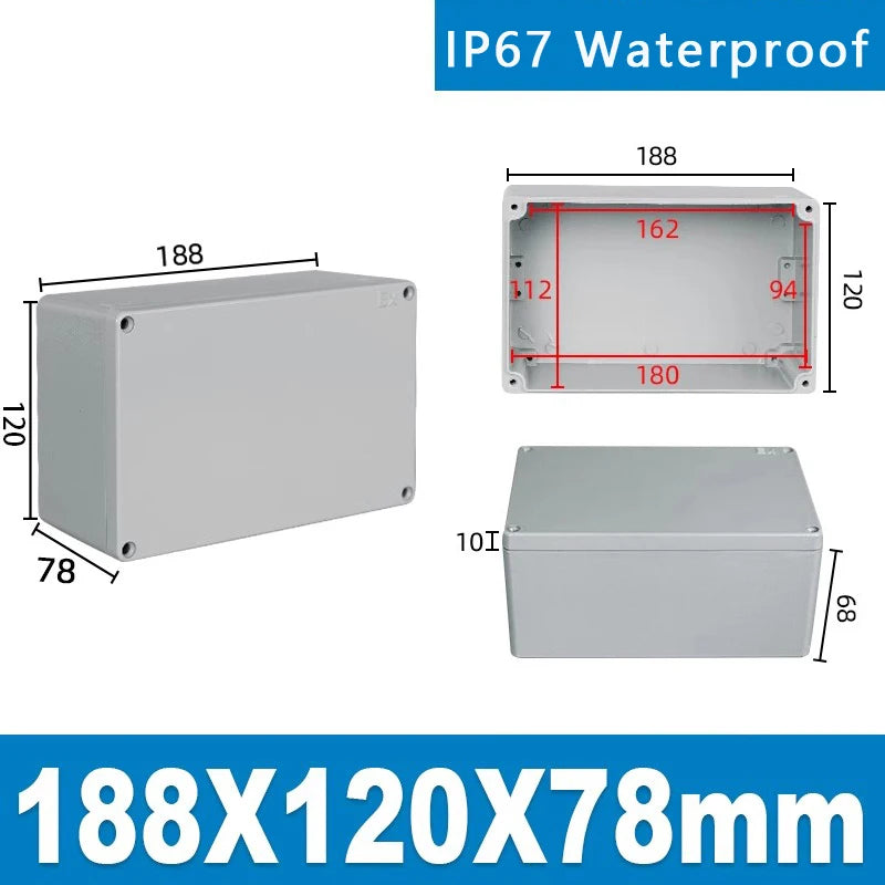 Cast Aluminum Waterproof Junction Box - Explosion-Proof