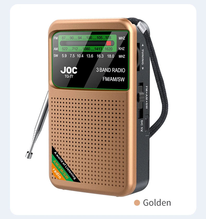 FM AM SW Radio Pocket All Band Radio