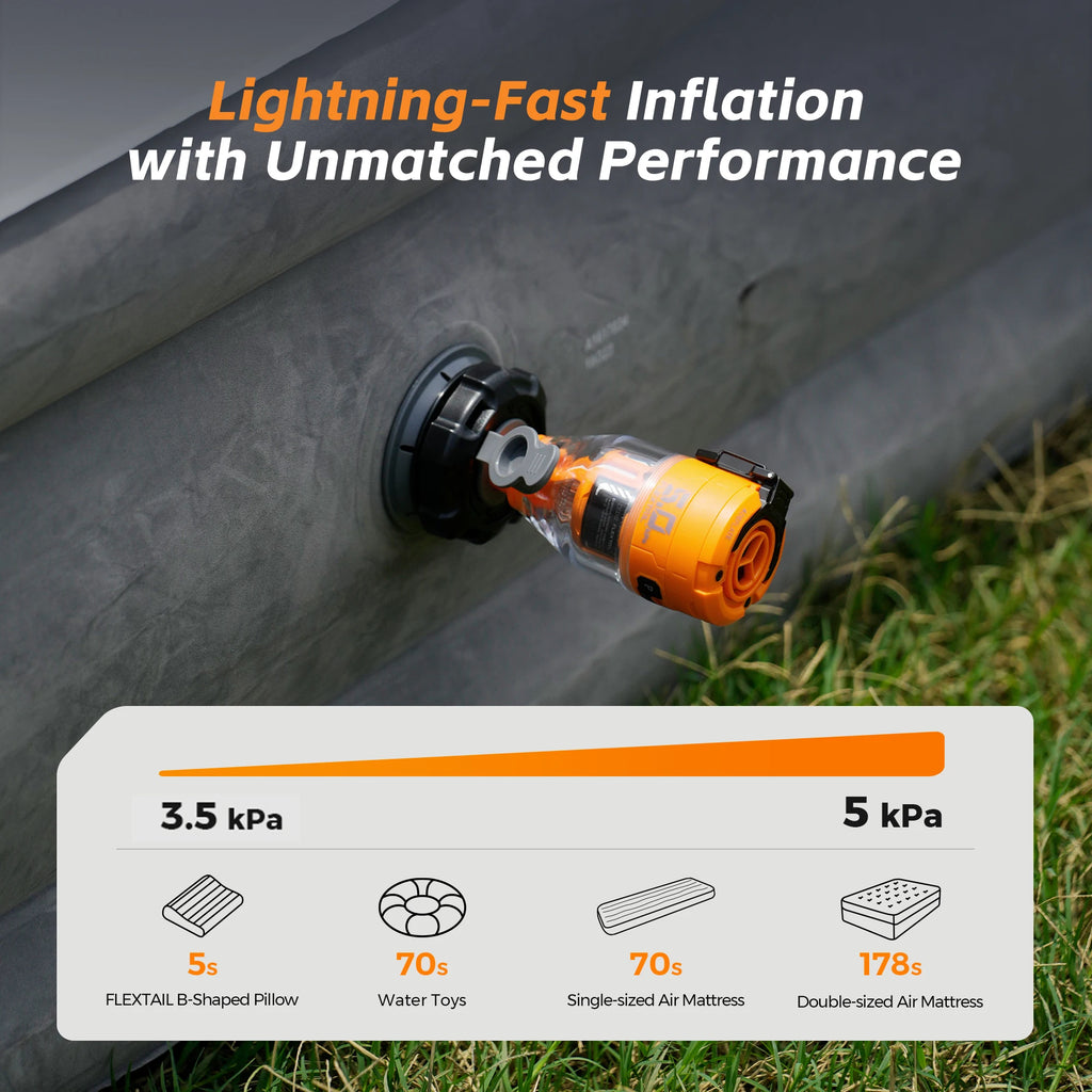 FLEXTAIL Electric Air Pump, Portable  Pump