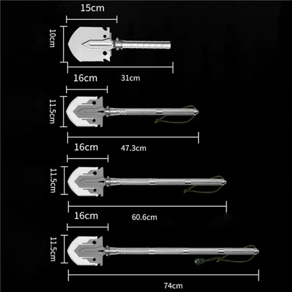 Multifunctional Shovel Folding Military Shovel Self-defense\