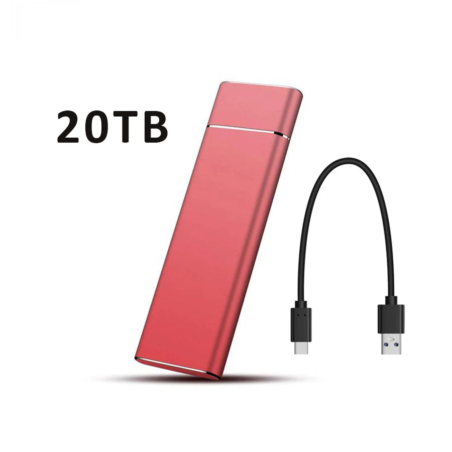 External 2TB/20TB/30TB Ssd High-Speed Solid State Drive