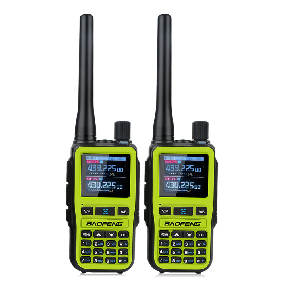 2PCS/Pack Baofeng UV-5R Mini Dual Band Dual PTT Walkie Talkie