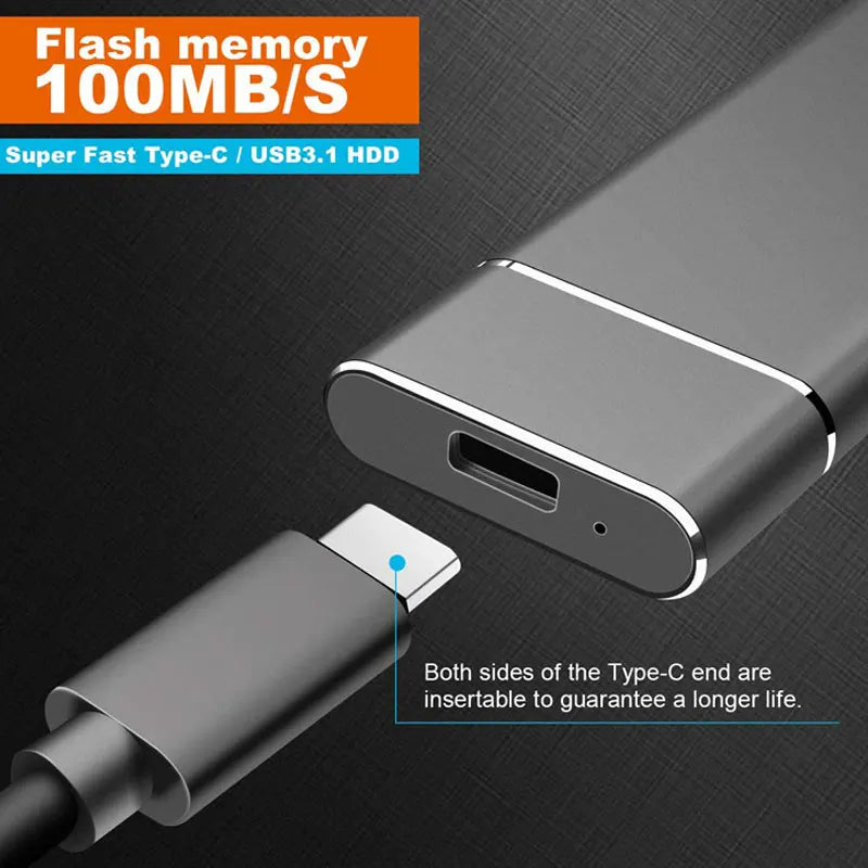External 2TB/20TB/30TB Ssd High-Speed Solid State Drive