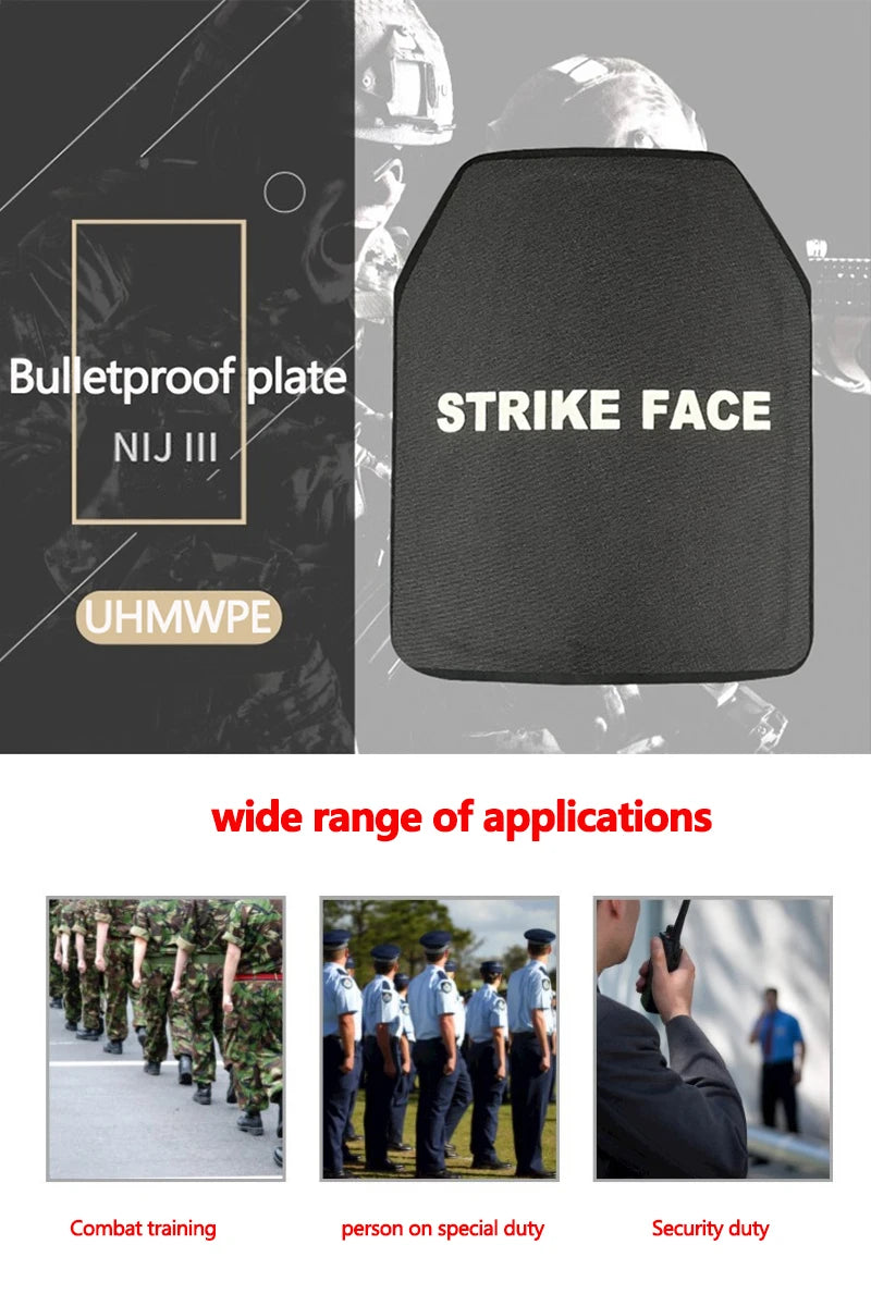 Bulletproof Plate10x12 Inches