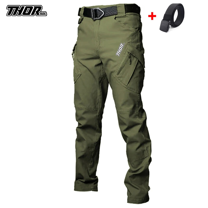 THORSOL Cycling Long Pants Men's Road Racing Mountain Bike Trousers