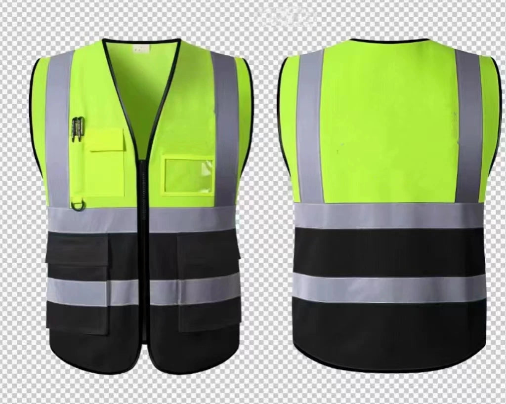 Reflective Safety Vest High Visibility blank  XXXL