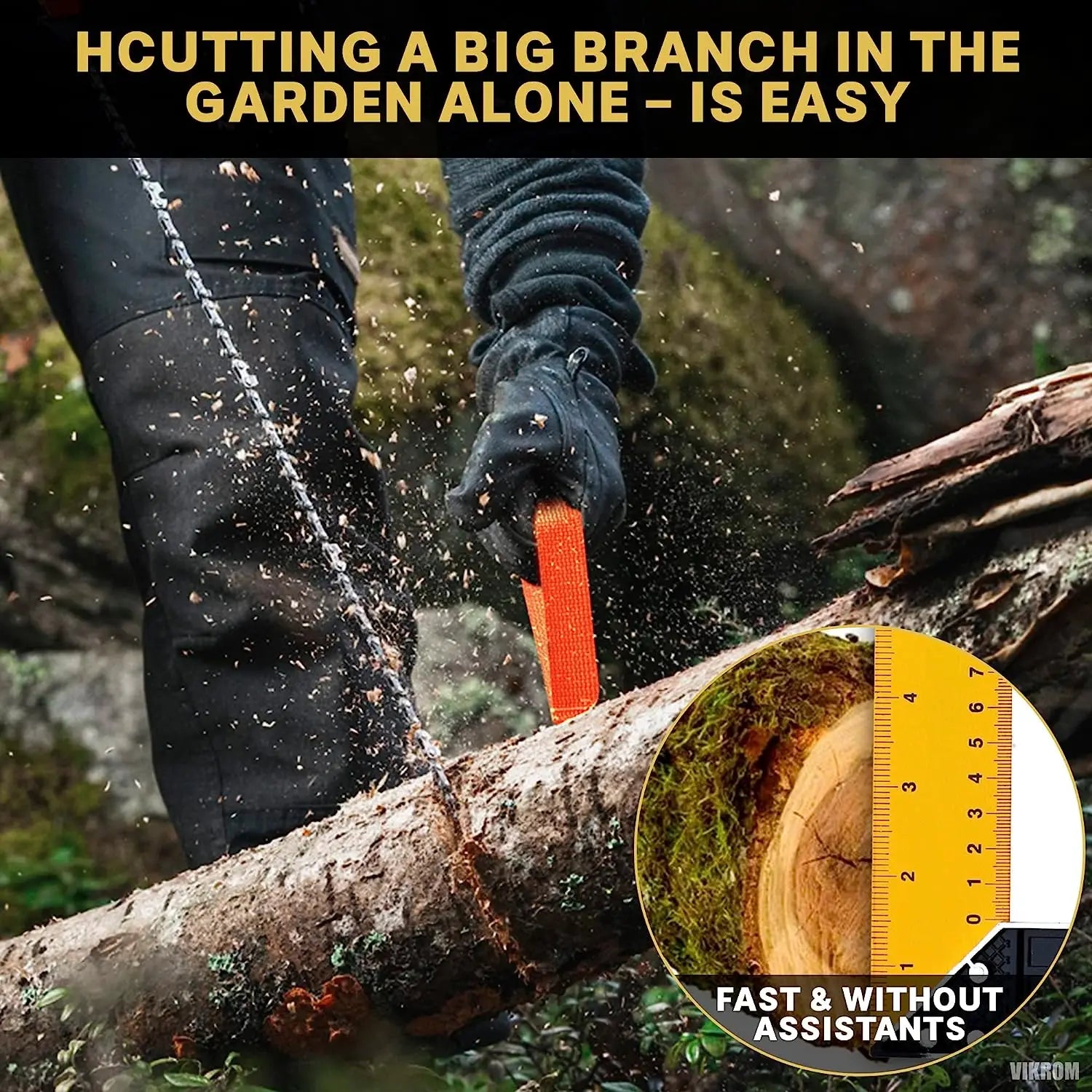 11 teeth Pocket Chainsaw