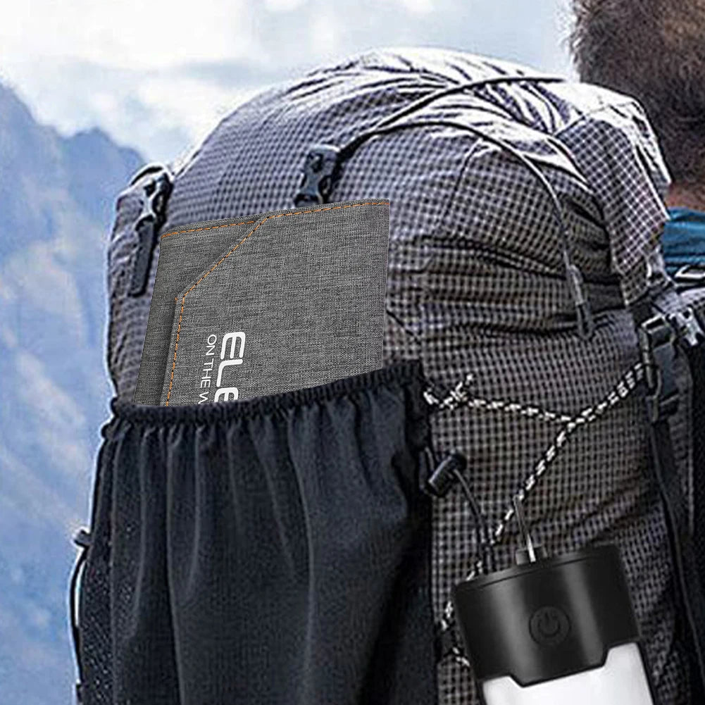 USB Portable Battery Charger With Solar Panels Survival Charge