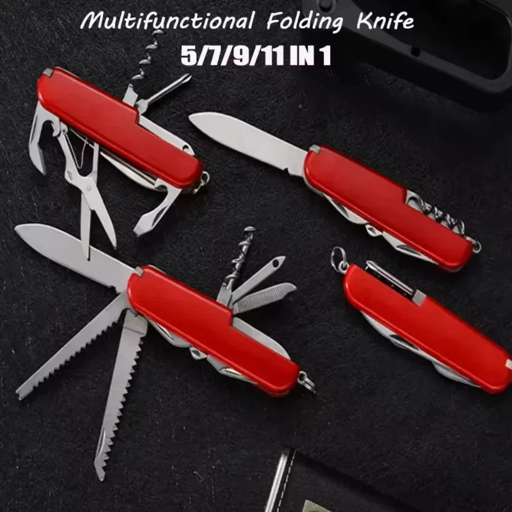 5/7/9/11 In 1 Multifunctional Knife Folding Knife