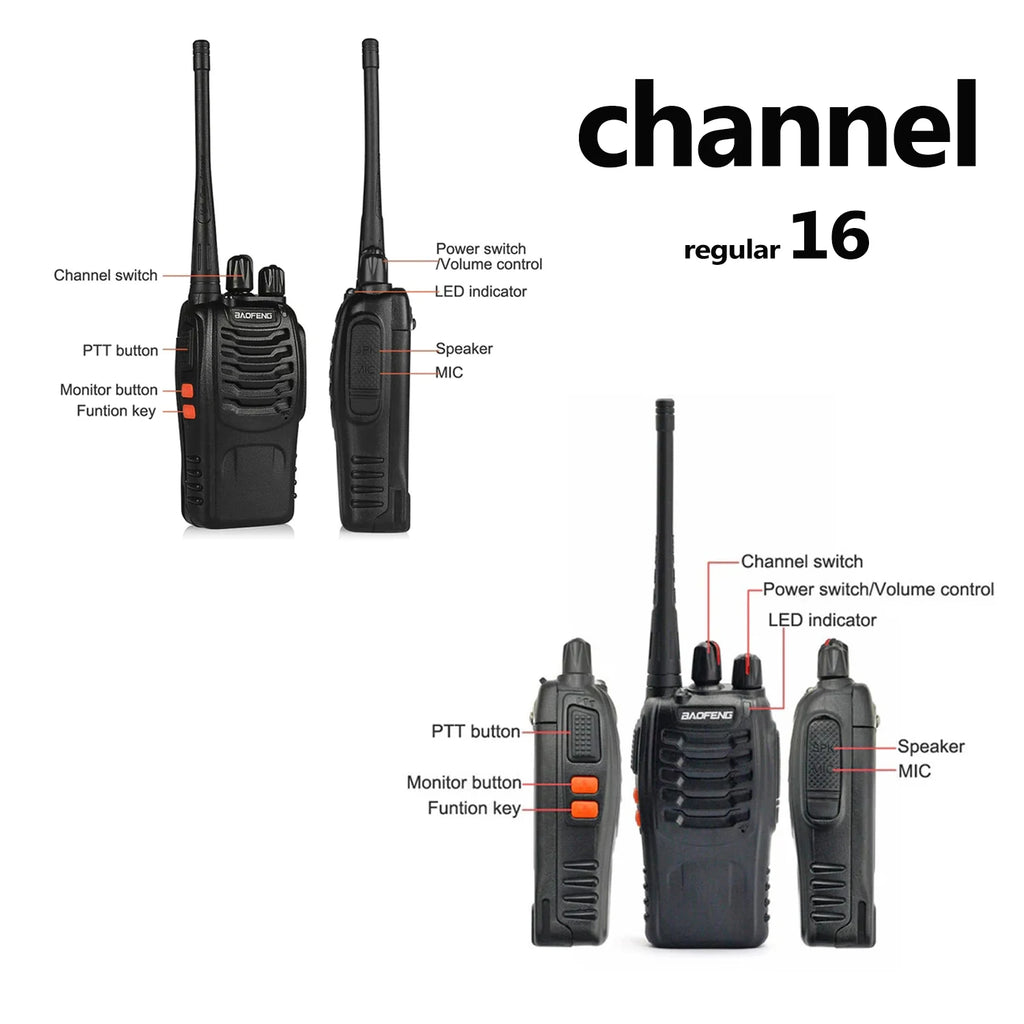 Wholesale 10pcs  Baofeng BF-888S Walkie Talkie