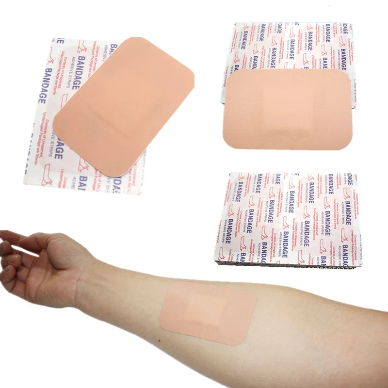 50pcs/set 7.6*5.1CM Large Adhesive Bandages