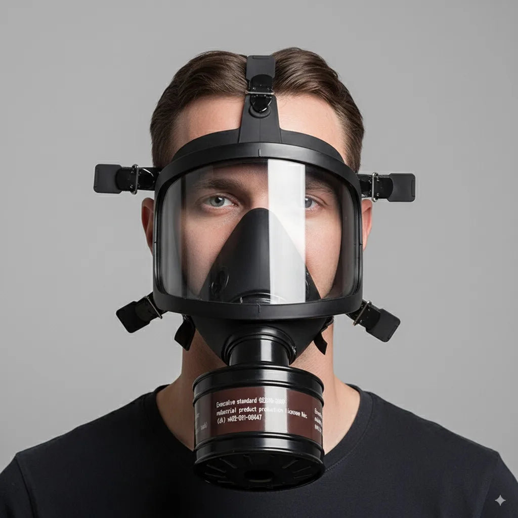 MF14/87 type gas mask full face mask