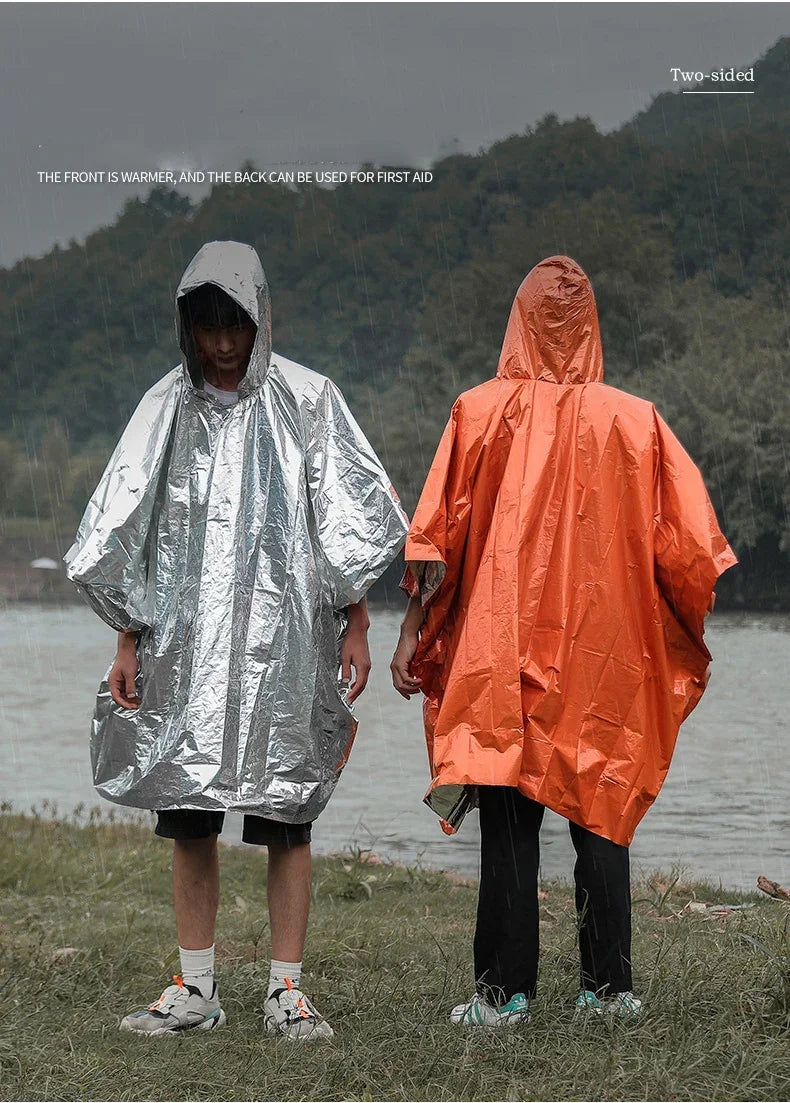 Emergency Weather Resistant Raincoat - Waterproof