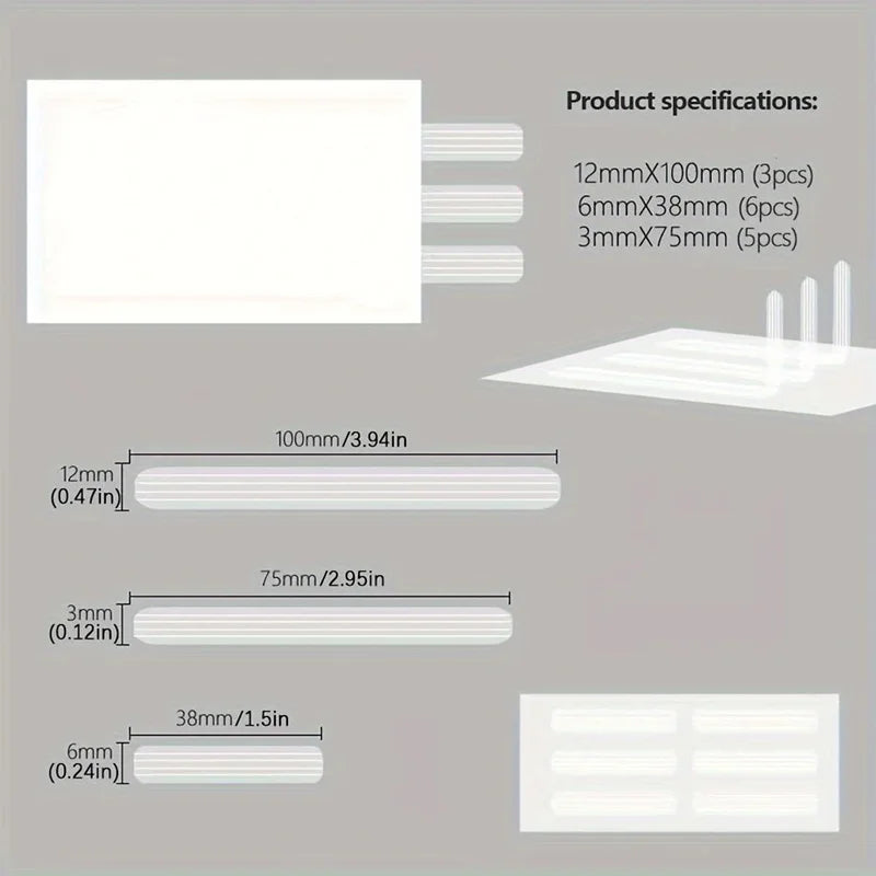 Wound Closure Tape Adhesive Sterile Medical Bandage