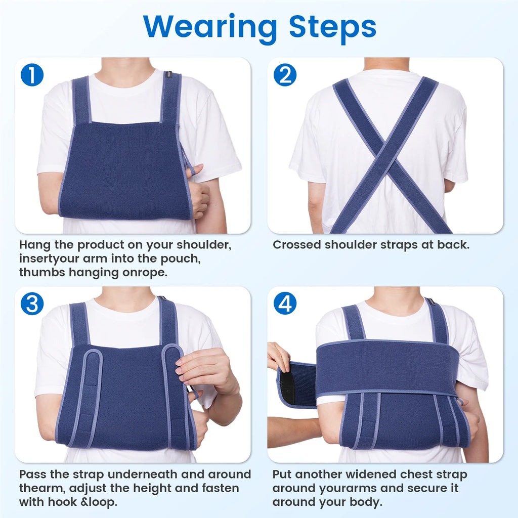 Arm Sling Immobilizer for Broken Bones