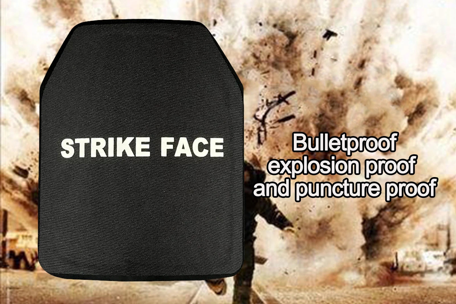 Bulletproof Plate10x12 Inches