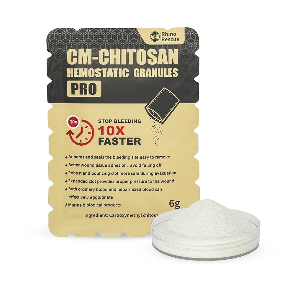 6g Chitosan Hemostatic Granul | Fast Clotting & Portable