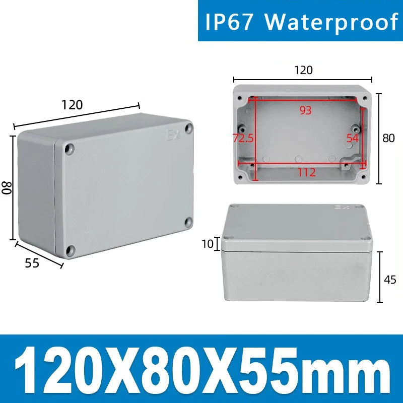Cast Aluminum Waterproof Junction Box - Explosion-Proof