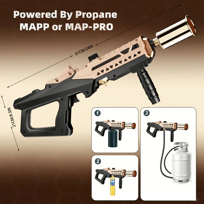 Professional Heavy Duty Propane Spray Gun，