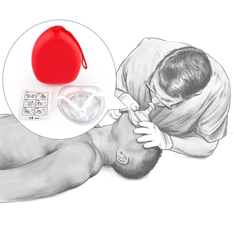 Professional First Aid CPR Breathing Mask