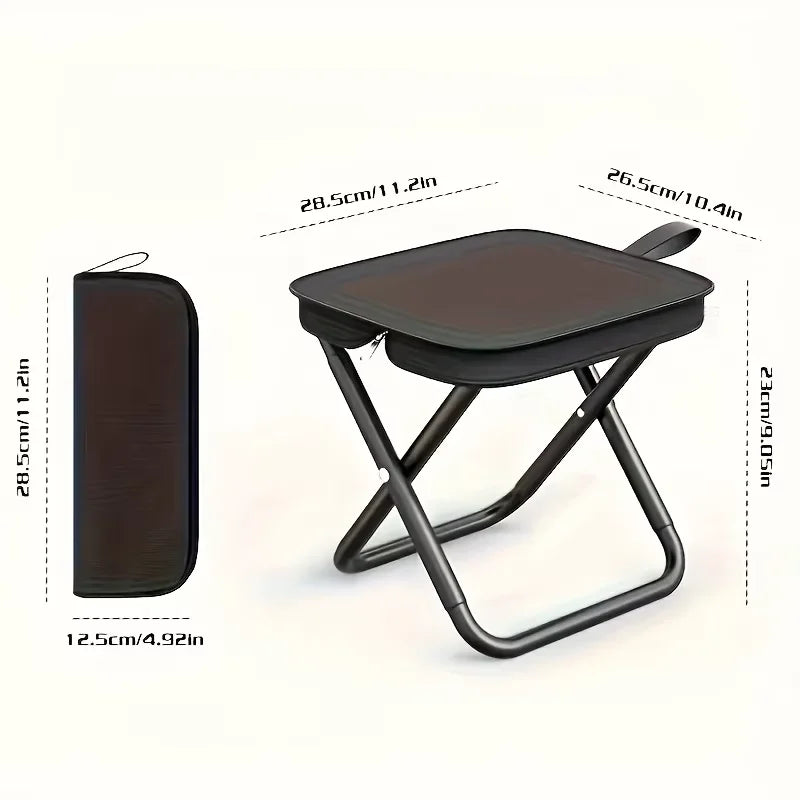 Portable multifunctional outdoor folding ultra light chair