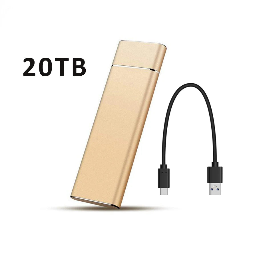 External 2TB/20TB/30TB Ssd High-Speed Solid State Drive