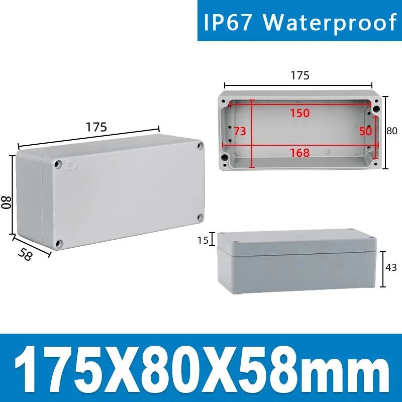 Cast Aluminum Waterproof Junction Box - Explosion-Proof