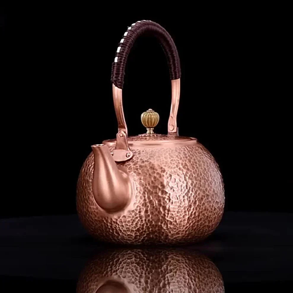 600/1200/1600ml Pure Copper Boiling Tea Kettle