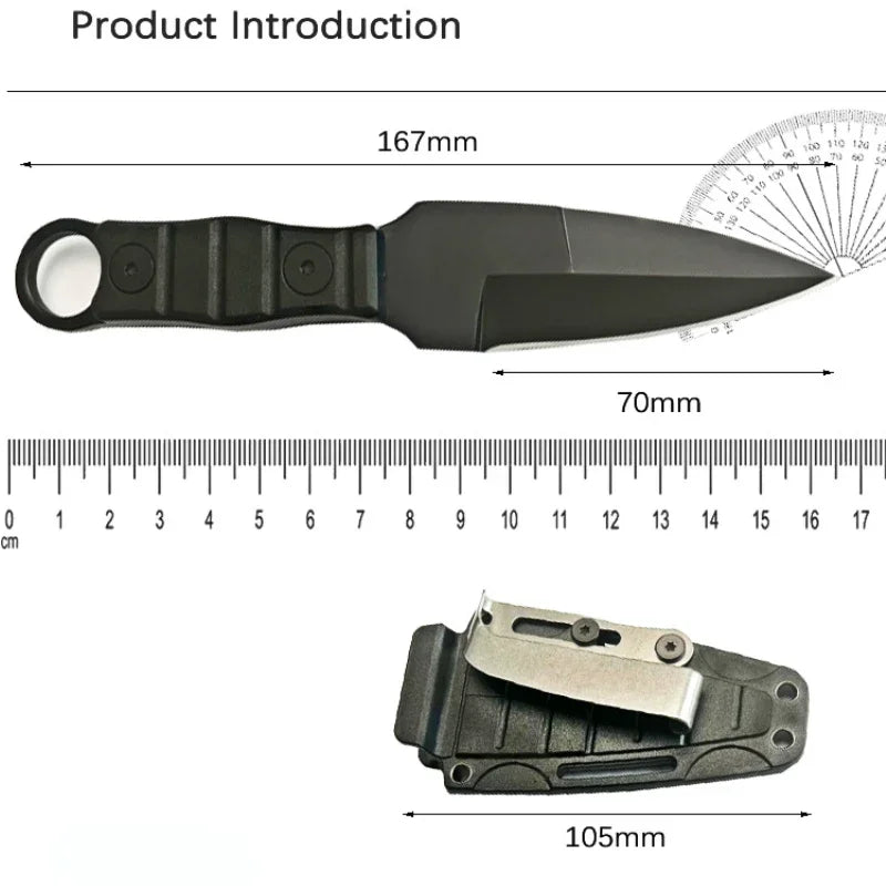 2024 products: Outdoor small straight knife,