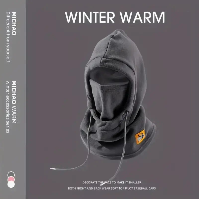 Winter Warm Hat with Mask and Neck Warmer 3-in-1 Windproof