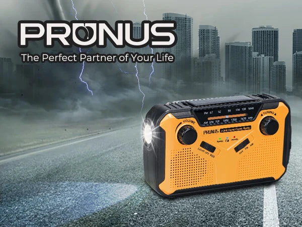 Solar Power Radio Hand Crank Charging
