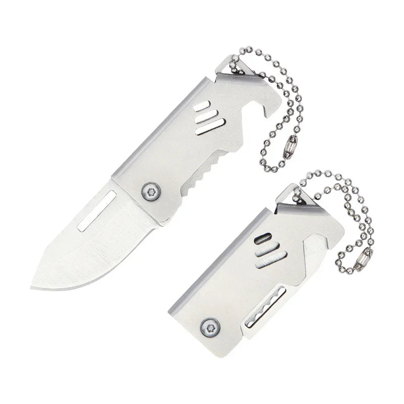 Mini Folding Pocket Knife Keychain