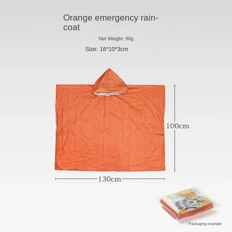 Emergency Weather Resistant Raincoat - Waterproof