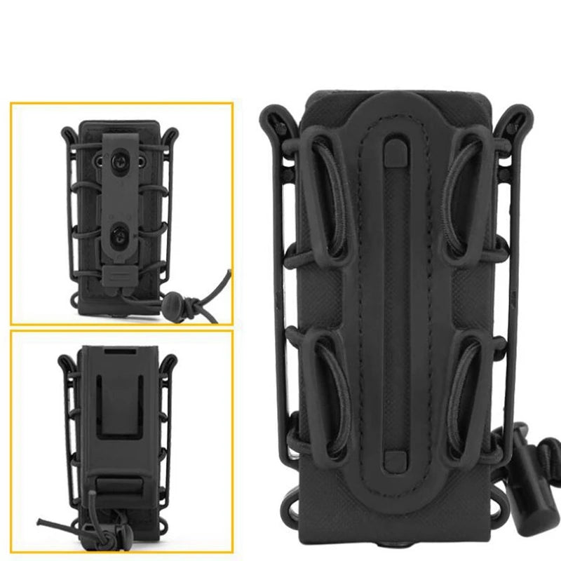 Tactical Molle 9mm Magazine Pouch Pistol Mag Holder