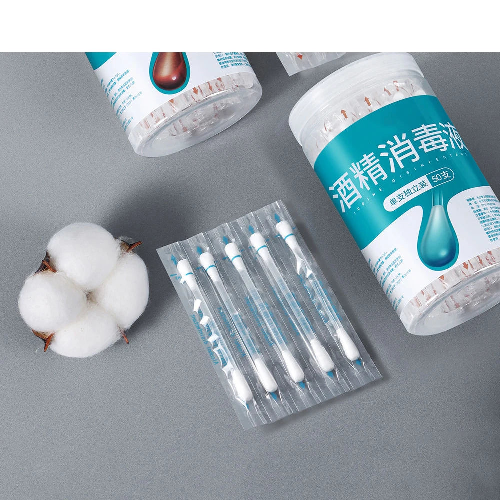 Medical Alcohol Emergency Cotton Swab