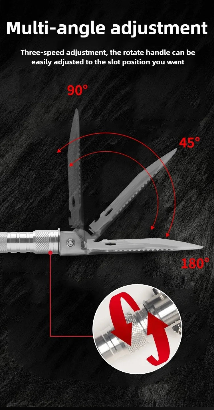 Multifunctional Shovel Folding Military Shovel Self-defense\