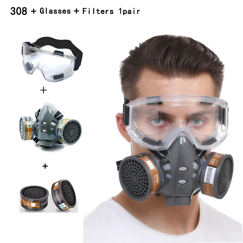 Half/Full Face Gas Mask
