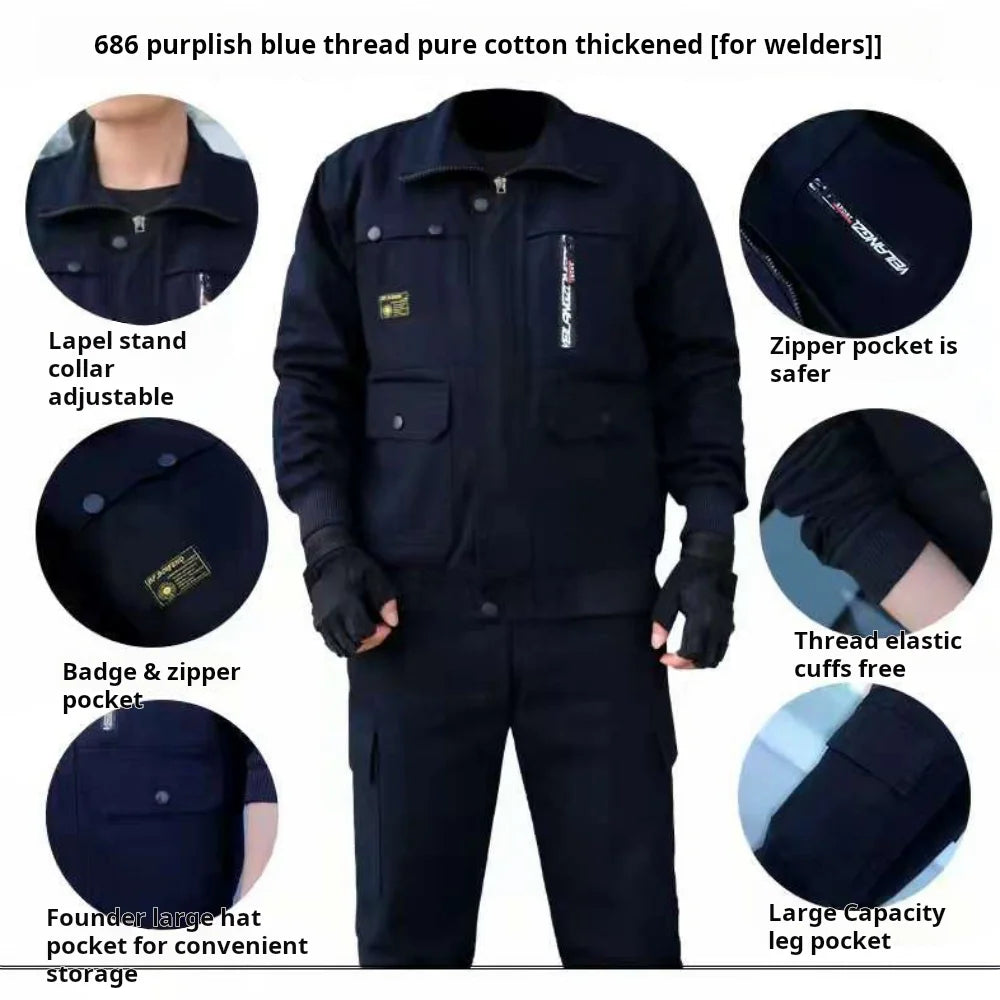 Men's Protective Clothing Two Piece Set