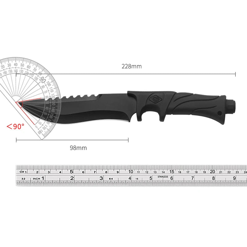 Portable Straight Knife Outdoor Camping Knives