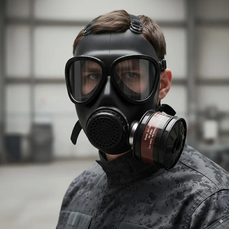 MF14/87 type gas mask full face mask