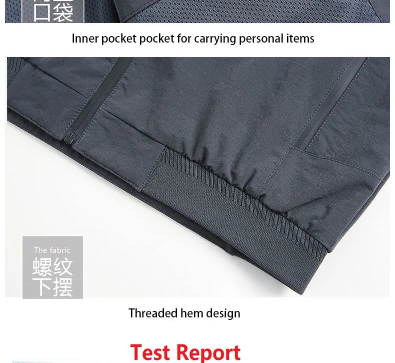 Military Tactical Stab-Resistant Cut-Proof Jacket Men Soft Self-Defense