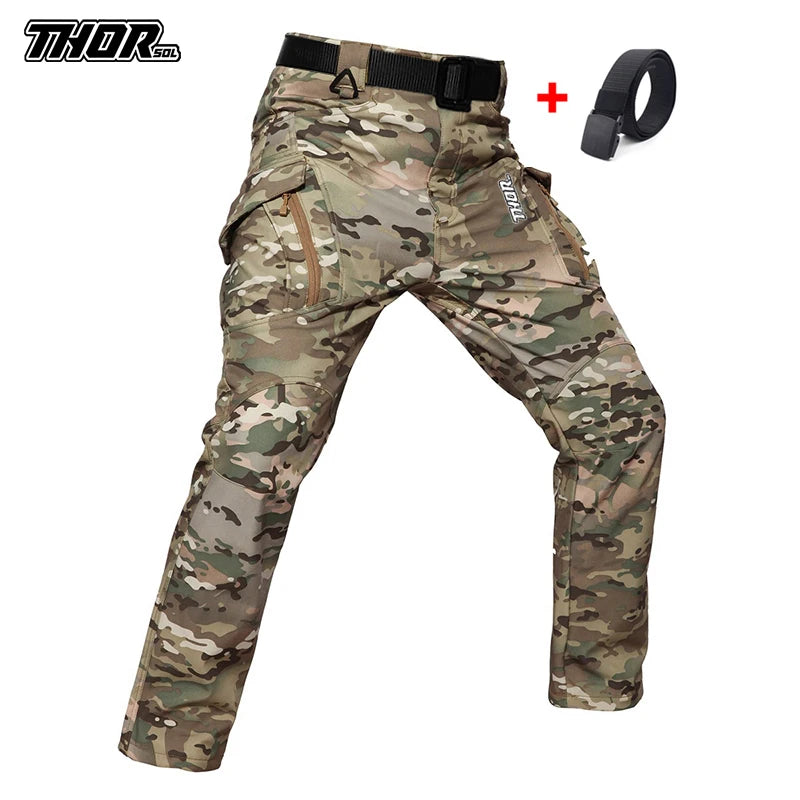 THORSOL Cycling Long Pants Men's Road Racing Mountain Bike Trousers